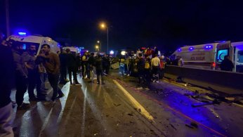 Başiskele’de feci kaza: 2 ölü, 10 yaralı