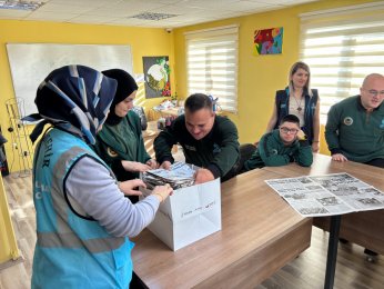 Yüzbaşılar Pazarı’nda anlamlı etkinlik