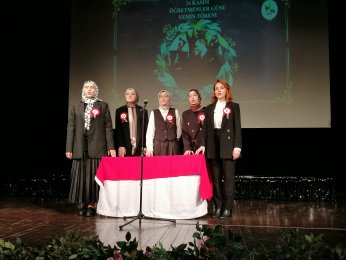 Öğretmenler Günü kutlandı