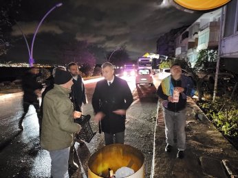 Halıdere’de hayat normale döndü