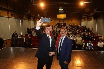 TRT Spor Spikeri Erdoğan Arıkan gençlere tecrübelerini anlattı