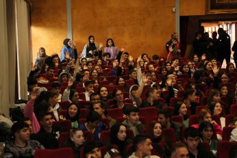 TRT Spor Spikeri Erdoğan Arıkan gençlere tecrübelerini anlattı