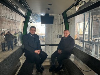 Teleferik projesinde sona yaklaşılıyor