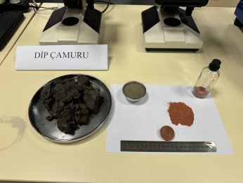 Dip çamurundan balata üretildi