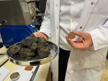 Dip çamurundan balata üretildi