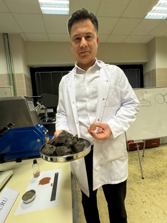 Dip çamurundan balata üretildi