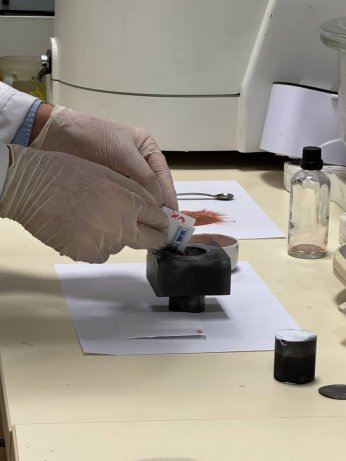 Dip çamurundan balata üretildi