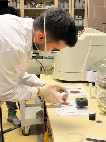 Dip çamurundan balata üretildi