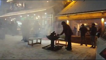 Kartepe’de kar yağışı etkili oluyor