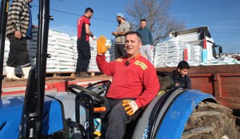 Çiftçilere yüzde 50 hibeli gübre desteği