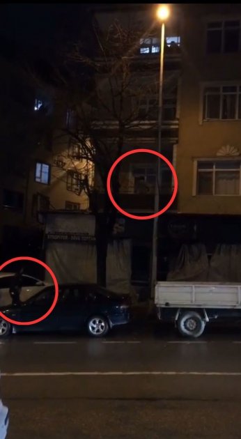 Balkonda yakalanan hırsız ve gözcüsü adliyede