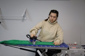 Öğrenci dostu Büyükşehir’in çamaşırhane hizmeti