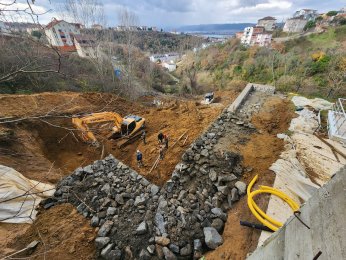 Toprak kayan alan güvenli hale getirildi
