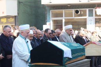 Büyükakın’ın kayınpederi son yolculuğuna uğurlandı