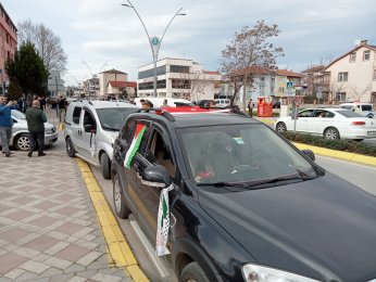 Terör olayları ve İsrail’in saldırıları protesto edildi