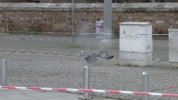 Şüpheli çanta tramvay seferlerini aksattı