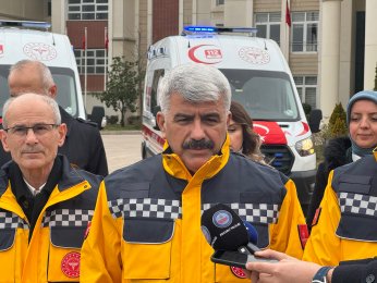 112 Acil Sağlık filosuna 4 yeni ambulans katıldı