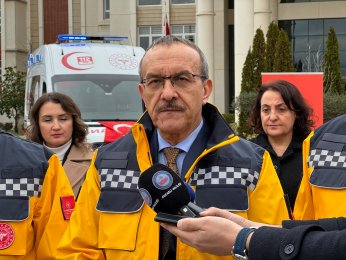 112 Acil Sağlık filosuna 4 yeni ambulans katıldı