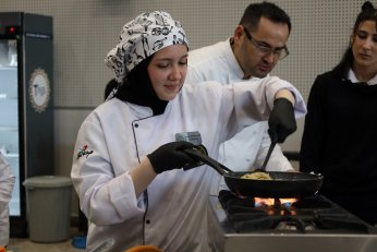 Geleceğin şefleri hünerlerini sergiledi