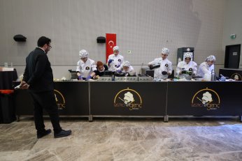 Geleceğin şefleri hünerlerini sergiledi