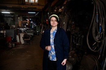 Eşini kanserden kaybetti, atölyenin başına geçti