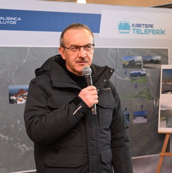 Kartepe Teleferik Hattı’nda ilk sürüş