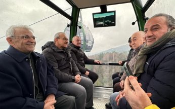Kartepe Teleferik Hattı’nda ilk sürüş