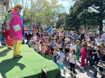 Çocuklar bayram coşkusunu Anıtpark’ta yaşadı