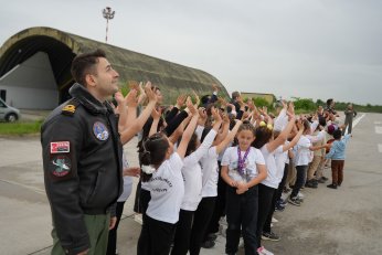 Çocuklar, gurur ve mutluluğu yaşadı