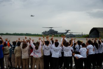 Çocuklar, gurur ve mutluluğu yaşadı
