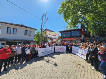 Doğa tutkunları yürüyüşte buluştu