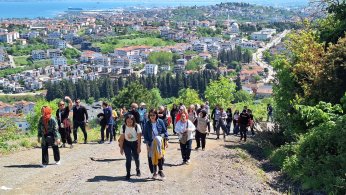 Doğa tutkunları yürüyüşte buluştu