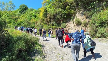 Doğa tutkunları yürüyüşte buluştu