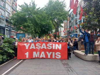 1 Mayıs kutlandı
