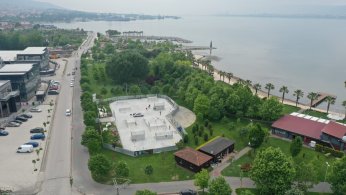 Büyükşehir’den Gölcük sahiline skate park