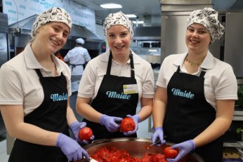 Hollandalı öğrenciler Türk mutfağını öğreniyor