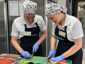 Hollandalı öğrenciler Türk mutfağını öğreniyor