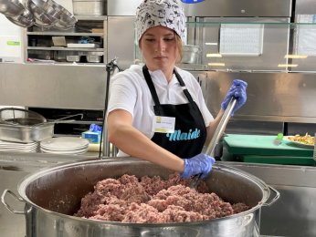 Hollandalı öğrenciler Türk mutfağını öğreniyor