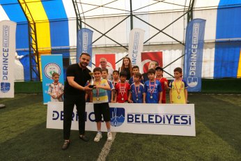 Miniklerin futbol turnuvası sona erdi