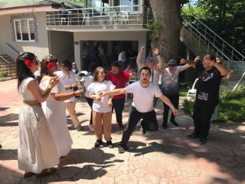 Özel çocuklar doğayla iç içe