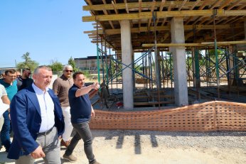 Büyükakın, çalışmaları yerinde inceledi