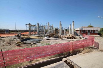 Büyükakın, çalışmaları yerinde inceledi