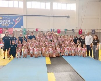 Şampiyon Cimnastikçiler Kocaeli’den geçti