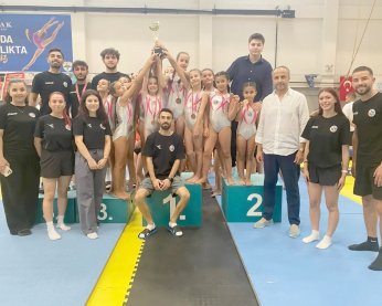 Şampiyon Cimnastikçiler Kocaeli’den geçti
