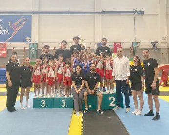 Şampiyon Cimnastikçiler Kocaeli’den geçti