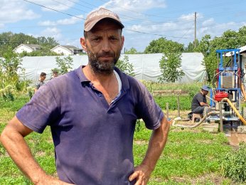 Derenin kuruduğunu ilk kez gördüler