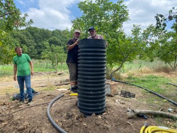 Derenin kuruduğunu ilk kez gördüler