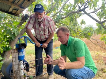 Derenin kuruduğunu ilk kez gördüler