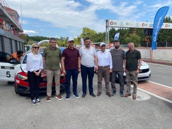 Özel bireylerin ralli heyecanı