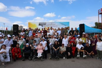 Özel bireylerin ralli heyecanı